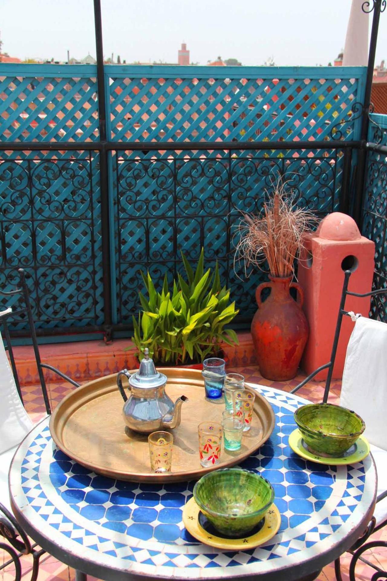 Riad Lwalidin مراكش المظهر الخارجي الصورة