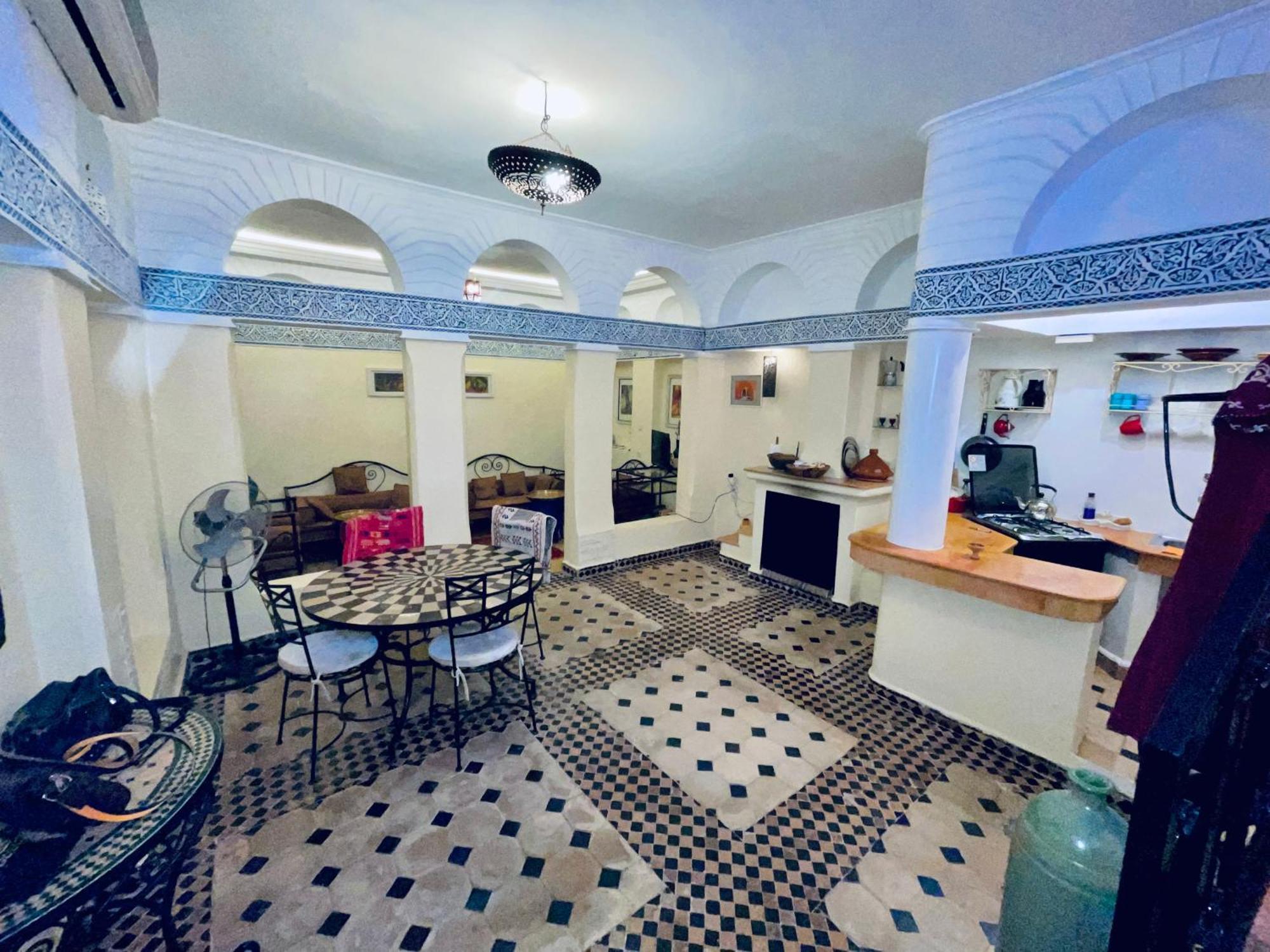 Riad Lwalidin مراكش المظهر الخارجي الصورة